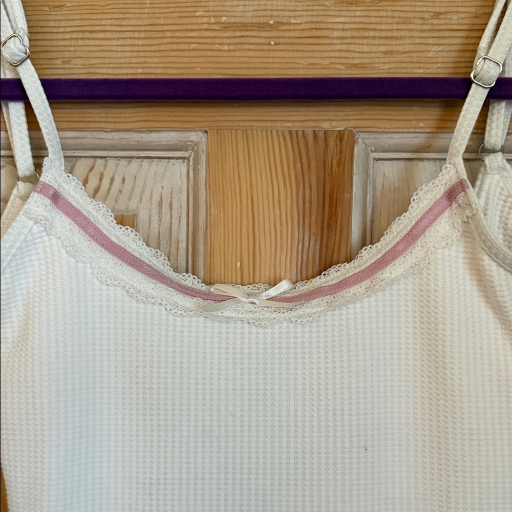 Frankie’s Bikini x GiGi Hadid Waffle Romper Size M - Picture 4 of 6